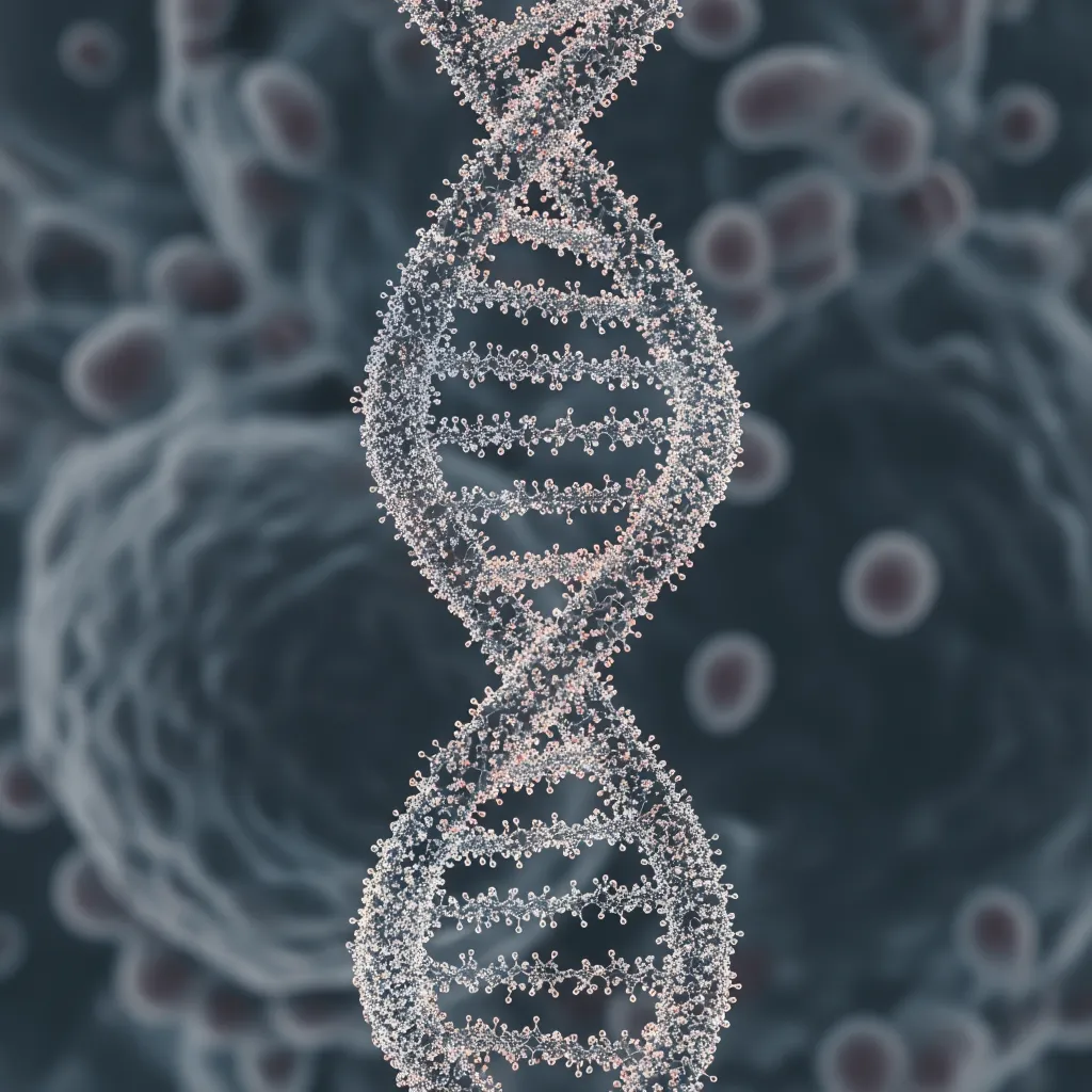 Representación científica de la epigenética